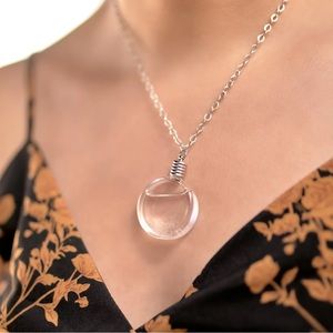 Storm Glass Necklace